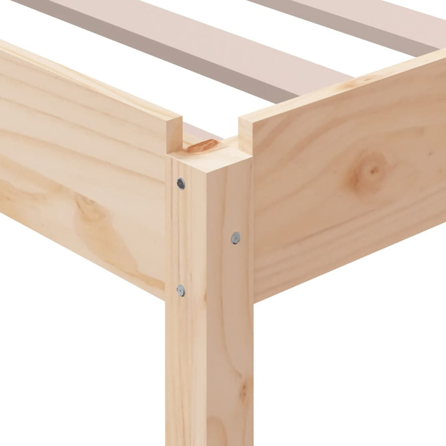 Bed Stapelbaar 90X190 Cm Massief Grenenhout