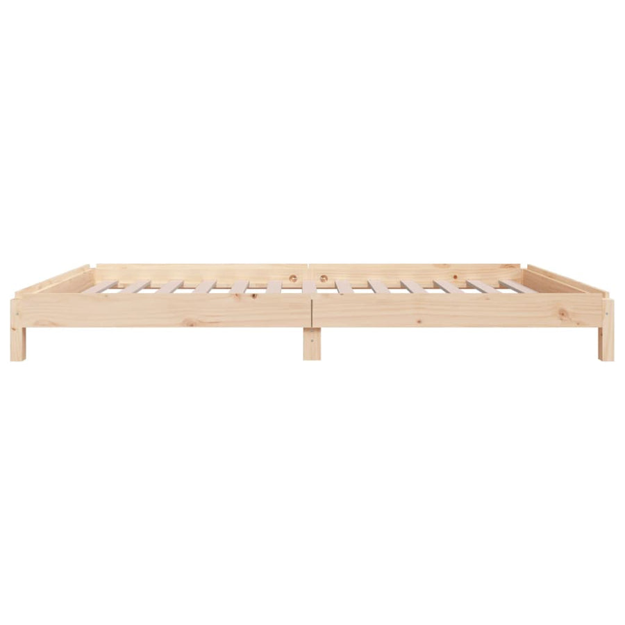 Bed Stapelbaar 75X190 Cm Massief Grenenhout