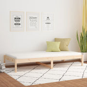 Daybed frame without mattress 90x200 cm solid pine