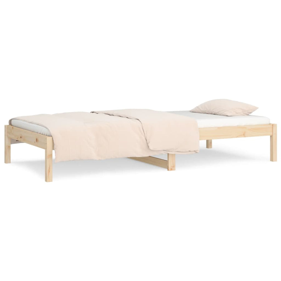 Slaapbank 90X190 Cm Massief Grenenhout 3Ft Single