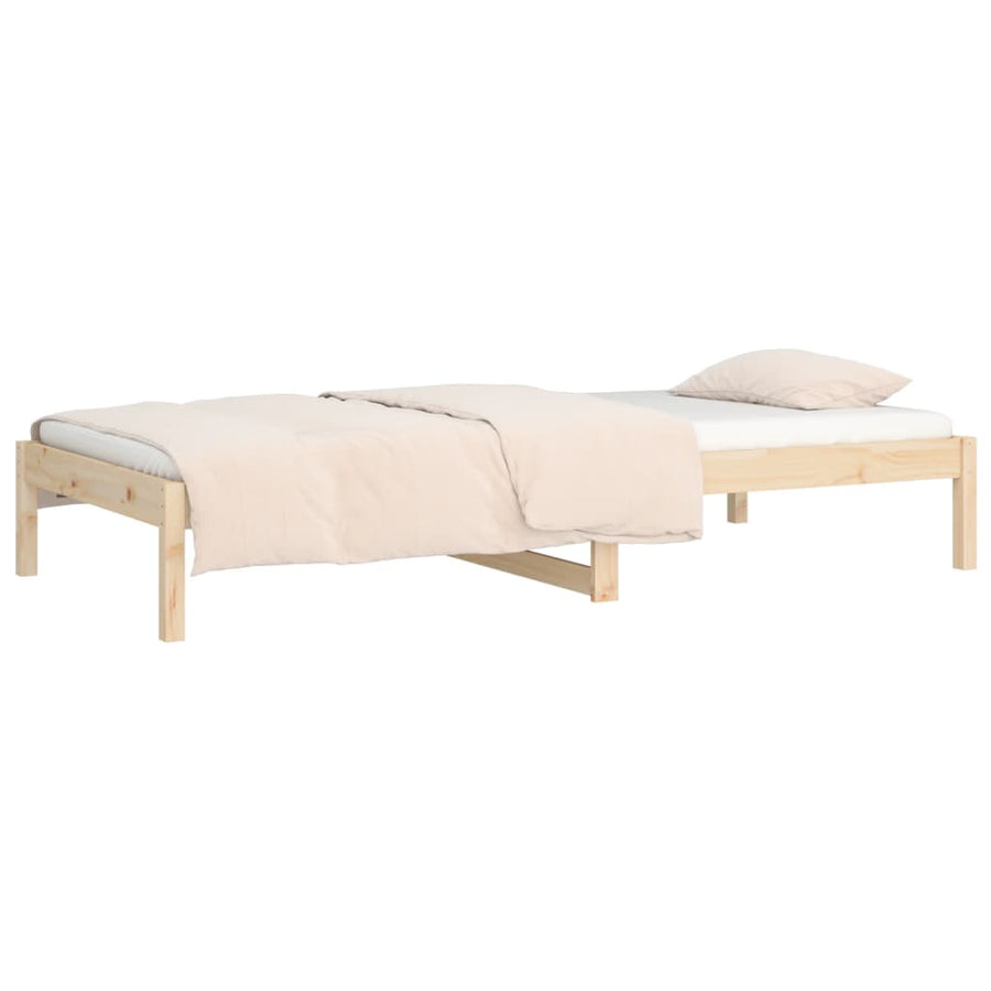 Slaapbank 90X190 Cm Massief Grenenhout 3Ft Single