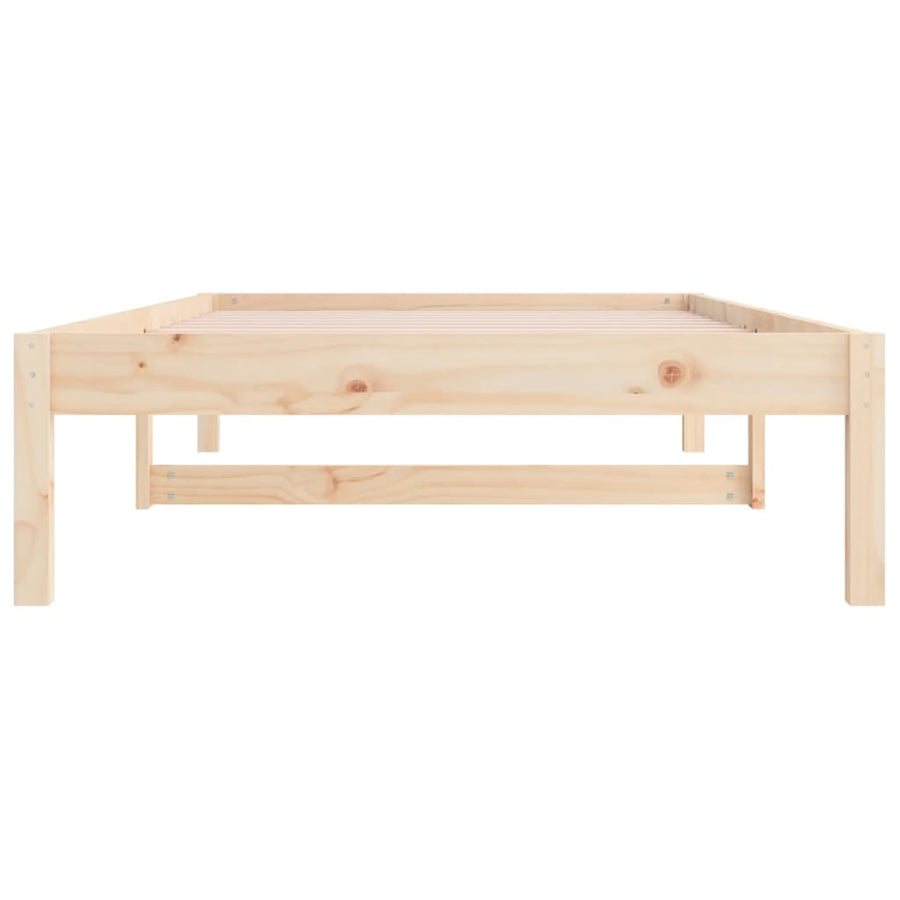 Slaapbank 90X190 Cm Massief Grenenhout 3Ft Single