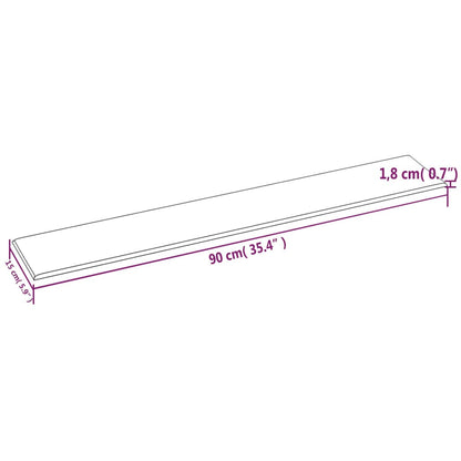 Wandpanelen 12 st 1,62 m² 90x15 cm stof donkergrijs 90 x 15 cm Rechthoekig