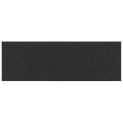 Wandpanelen 3,24 M² Stof Zwart 90 x 30 cm Rechthoekig