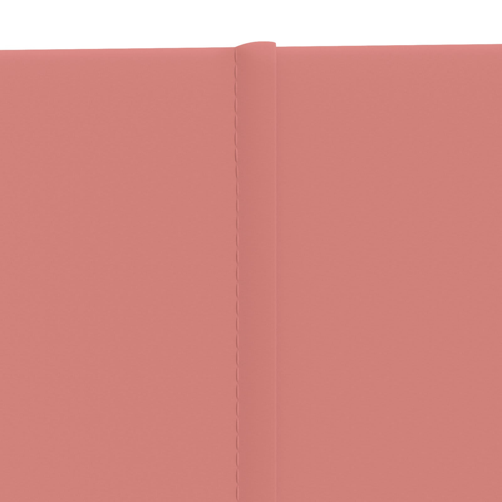 Wandhoofdbord 12 pcs Roze 90 x 15 cm Fluweel