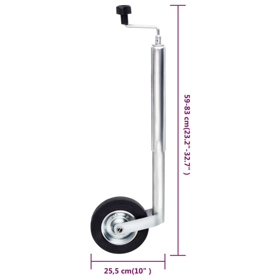Neuswiel Voor Aanhanger Gegalvaniseerd Staal 1 48 mm Zonder klem