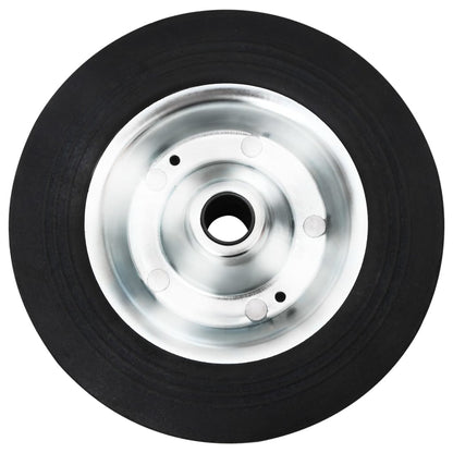 Wiel voor stuurwiel Ø20x5 cm massief rubber en staal