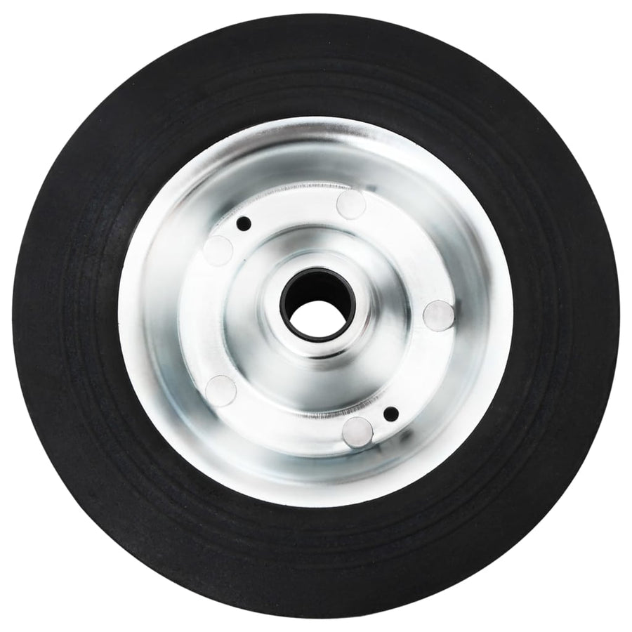 Wiel voor stuurwiel Ø20x5 cm massief rubber en staal
