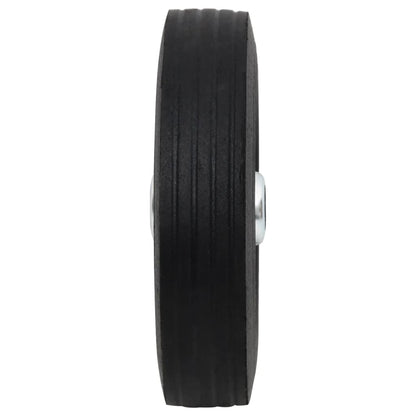 Wiel voor stuurwiel Ø20x5 cm massief rubber en staal