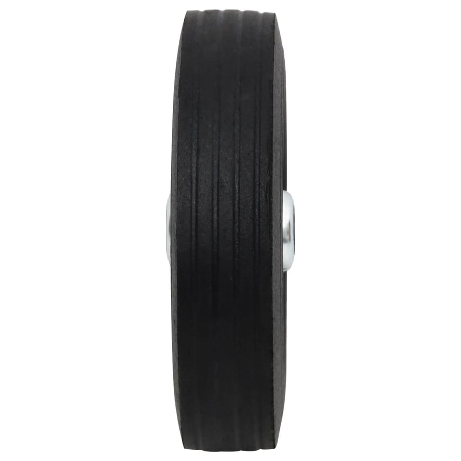 Wiel voor stuurwiel Ø20x5 cm massief rubber en staal