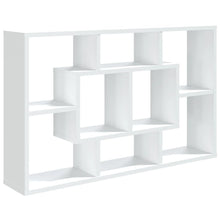 Wandschap 85X6X52,5 Cm Bewerkt Hout Wit