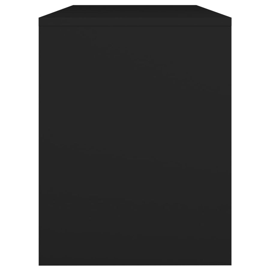 Kaptafelkruk 70X35X45 Cm Bewerkt Hout Zwart
