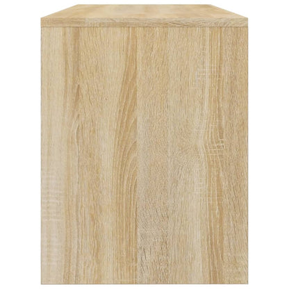 Kaptafelkruk 70x35x45 cm bewerkt hout sonoma eikenkleurig