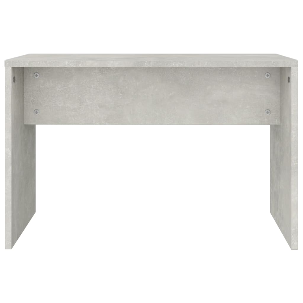 Kaptafelkruk 70X35X45 Cm Bewerkt Hout Betongrijs