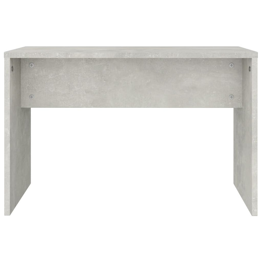 Kaptafelkruk 70X35X45 Cm Bewerkt Hout Betongrijs