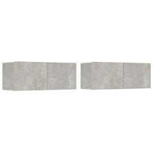 Tv-Meubelen 80X30X30 Cm Bewerkt Hout 2 Betongrijs