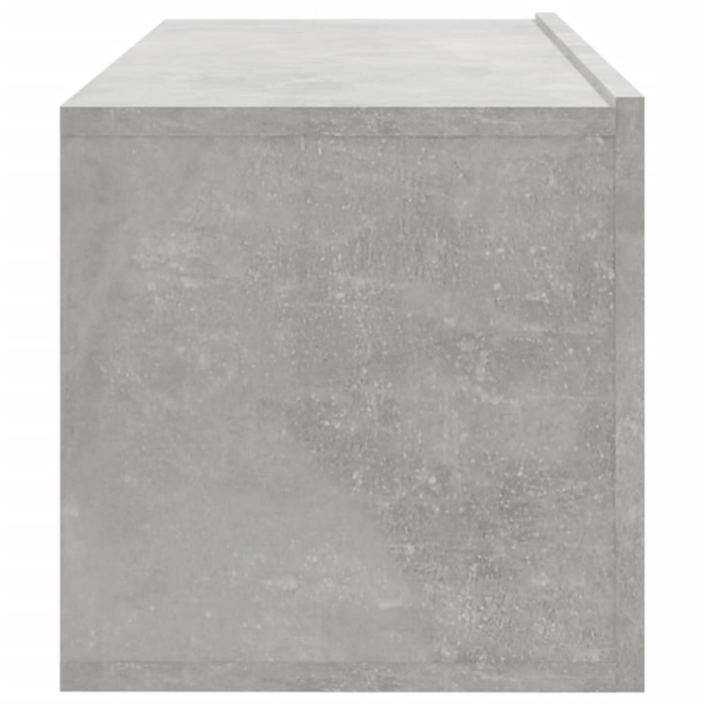 Tv-Meubelen Wandgemonteerd 100X30X30 Cm Hout Betongrijs
