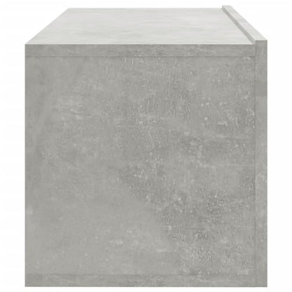 Tv-Meubelen Wandgemonteerd 100X30X30 Cm Hout Betongrijs
