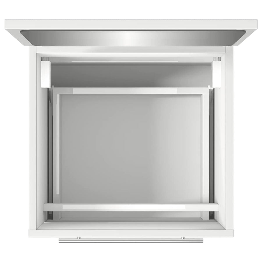 Badkamerkast met spiegel 41x38,5x48 cm wit