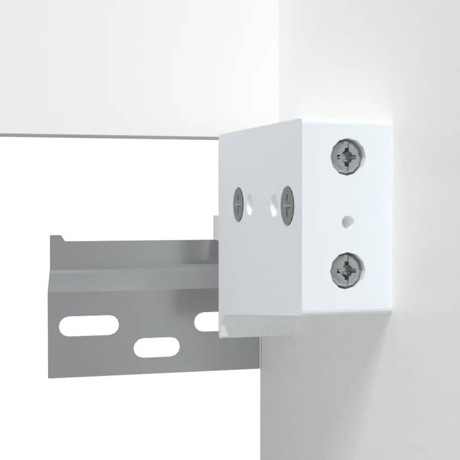 Badkamerkast met spiegel 41x38,5x48 cm wit