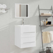 Badkamerkast 41x38,5x48 cm wit wandmontage
