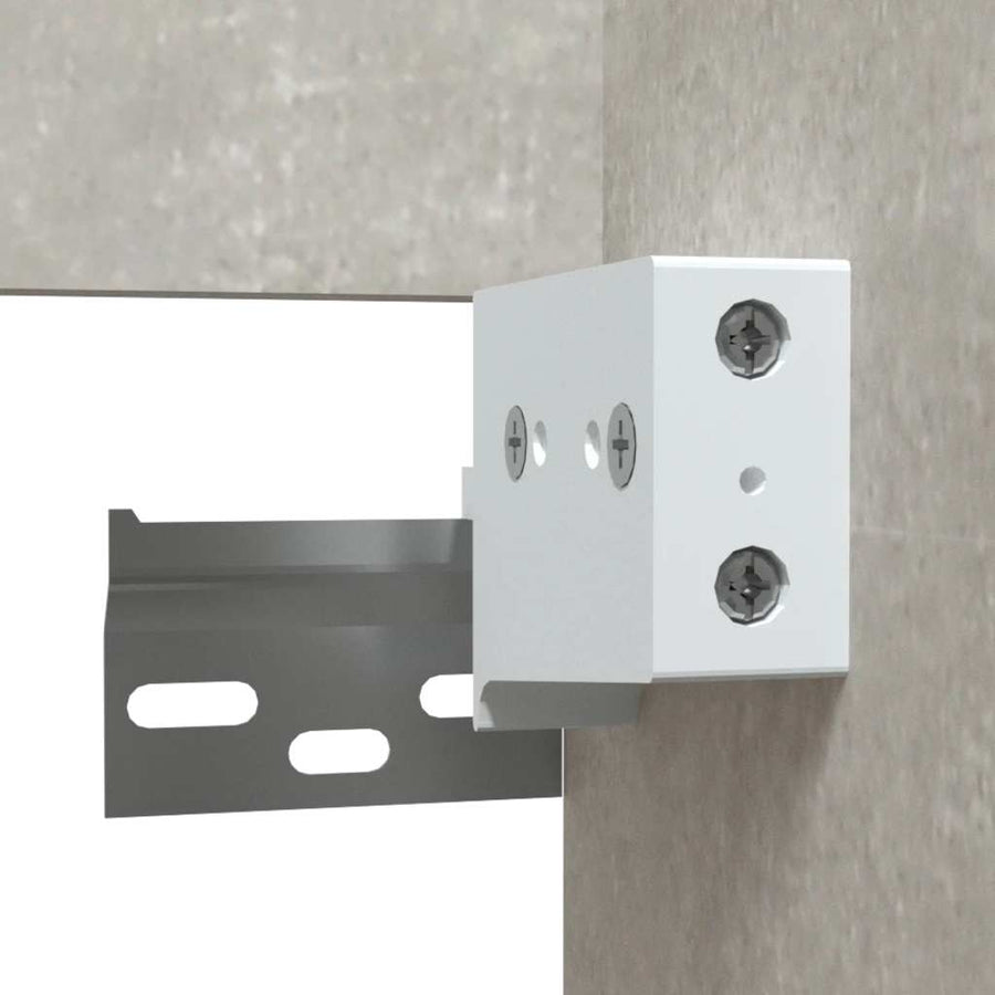 Badkamerkast Met Spiegel Bewerkt Hout Betongrijs 1