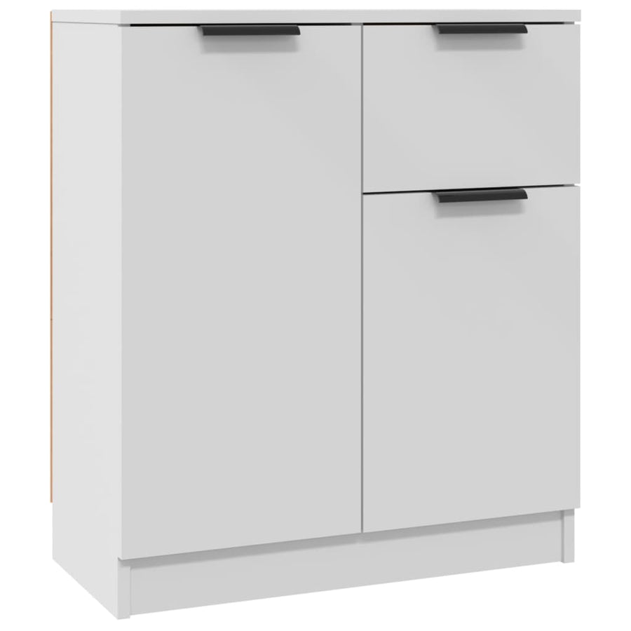 Dressoir 60X30X70 Cm Bewerkt Hout Wit