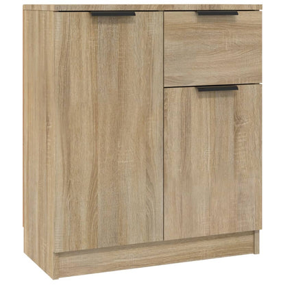 Dressoir 60X30X70 Cm Bewerkt Hout Kleurig Sonoma eiken