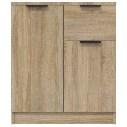Dressoir 60X30X70 Cm Bewerkt Hout Kleurig Sonoma eiken