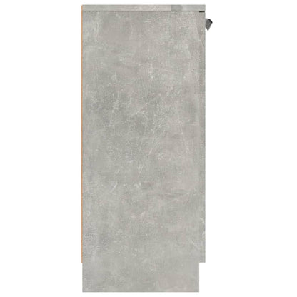 Dressoir 60X30X70 Cm Bewerkt Hout Betongrijs