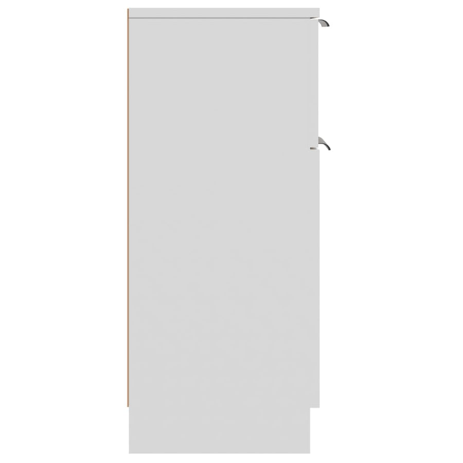 Dressoirs 30X30X70 Cm Bewerkt Hout 2 Wit