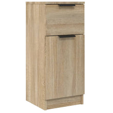 Dressoir 30X30X70 Cm Bewerkt Hout Kleurig 1 Sonoma eiken