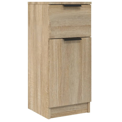 Dressoir 30X30X70 Cm Bewerkt Hout Kleurig 1 Sonoma eiken