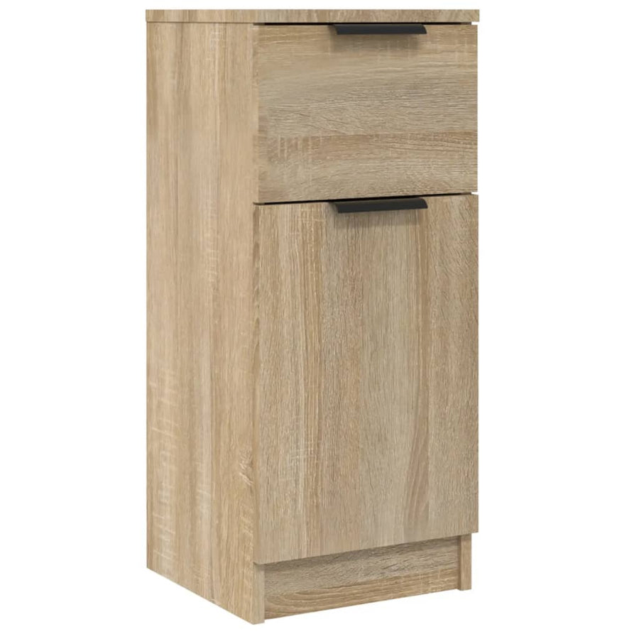 Dressoir 30X30X70 Cm Bewerkt Hout Kleurig 1 Sonoma eiken