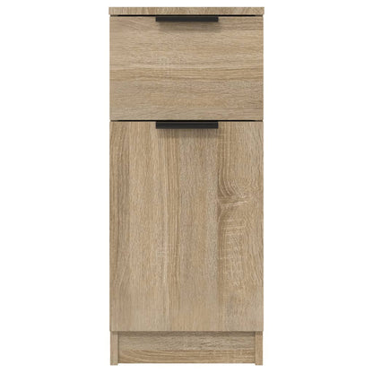 Dressoir 30X30X70 Cm Bewerkt Hout Kleurig 1 Sonoma eiken