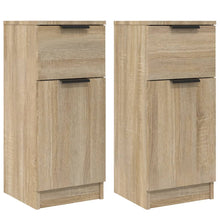 Dressoirs 30X30X70 Cm Bewerkt Hout Kleurig 2 Sonoma eiken