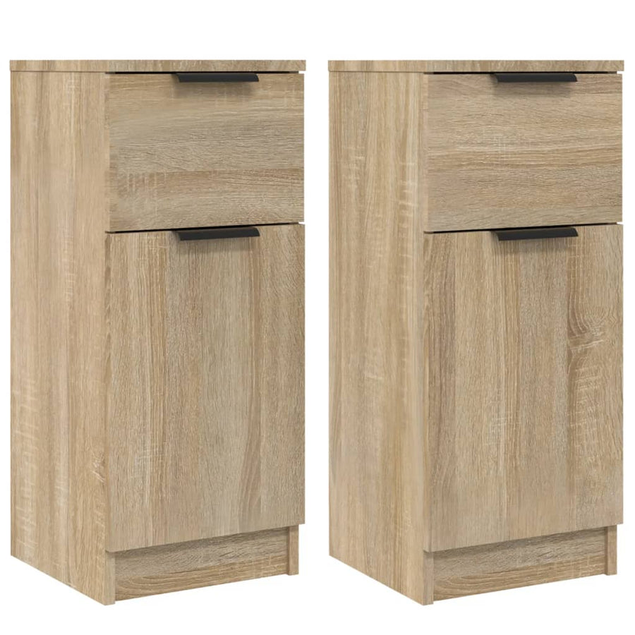 Dressoirs 30X30X70 Cm Bewerkt Hout Kleurig 2 Sonoma eiken