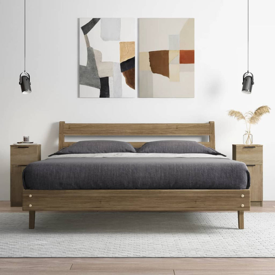 Dressoirs 30X30X70 Cm Bewerkt Hout Kleurig 2 Sonoma eiken