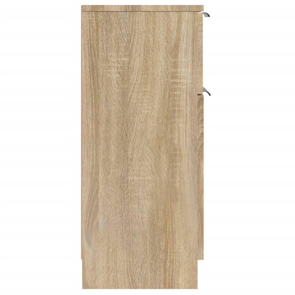 Dressoirs 30X30X70 Cm Bewerkt Hout Kleurig 2 Sonoma eiken