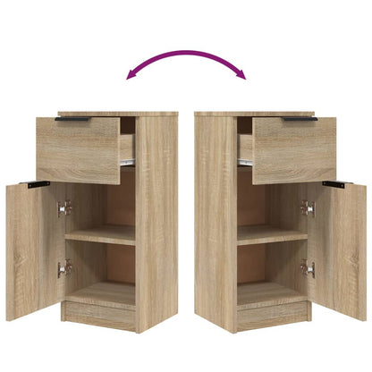 Dressoirs 30X30X70 Cm Bewerkt Hout Kleurig 2 Sonoma eiken