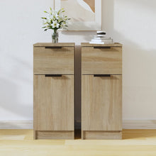 Dressoirs 30X30X70 Cm Bewerkt Hout Kleurig 2 Sonoma eiken