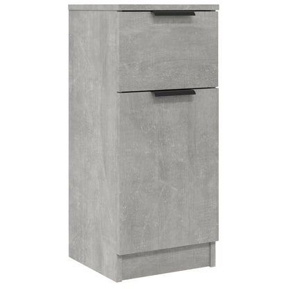 Dressoirs 30X30X70 Cm Bewerkt Hout 2 Betongrijs
