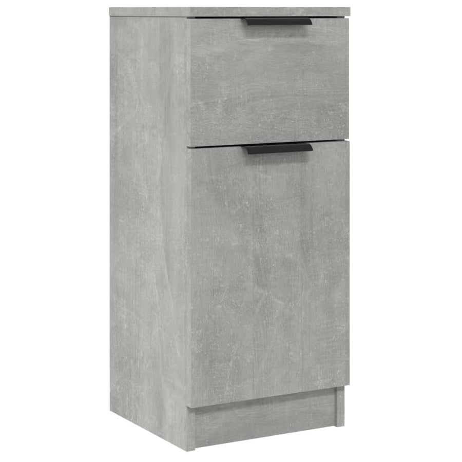 Dressoirs 30X30X70 Cm Bewerkt Hout 2 Betongrijs