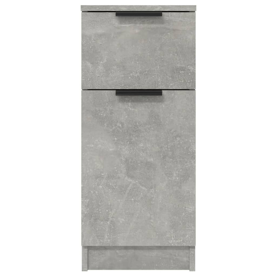 Dressoirs 30X30X70 Cm Bewerkt Hout 2 Betongrijs