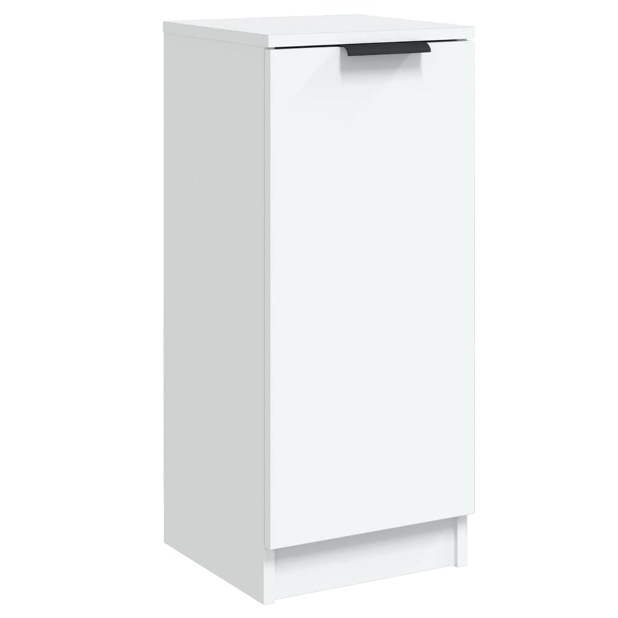 Dressoir 30X30X70 Cm Bewerkt Hout 1 Wit