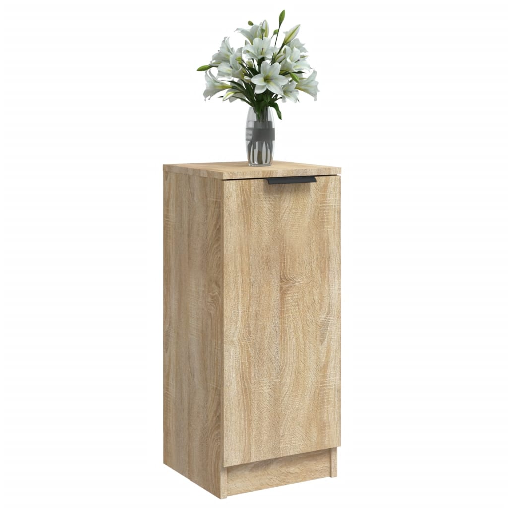 Dressoir 30X30X70 Cm Bewerkt Hout Sonoma Eikenkleurig