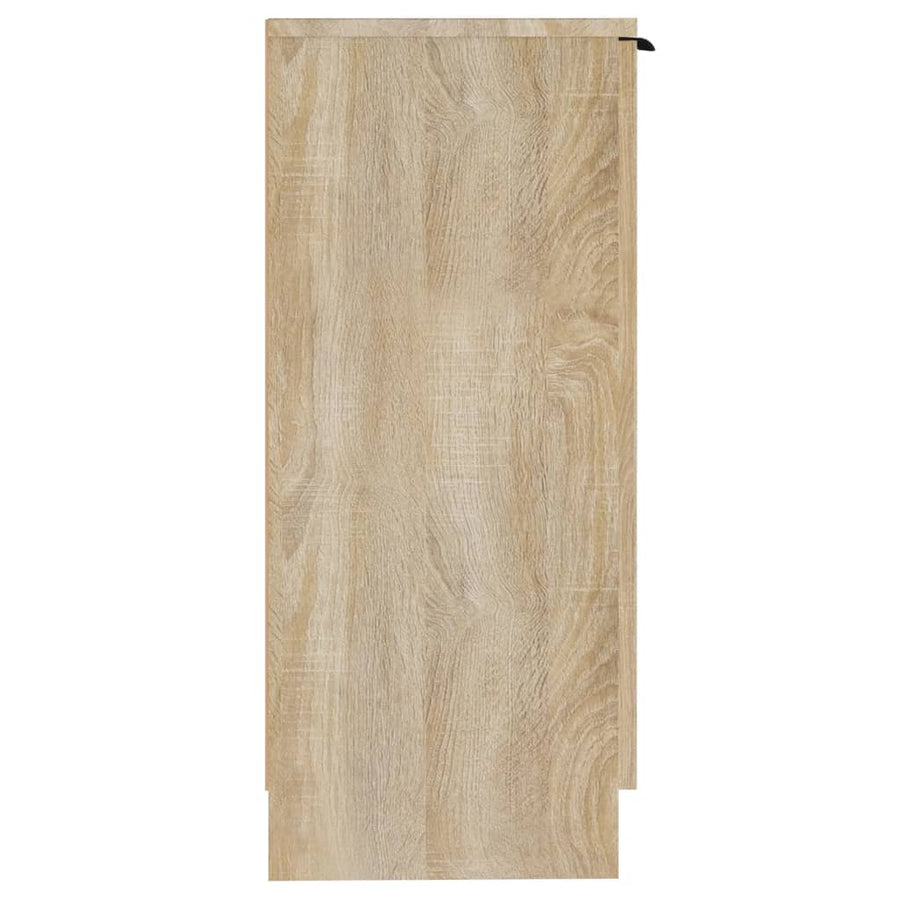 Dressoir 30X30X70 Cm Bewerkt Hout Sonoma Eikenkleurig