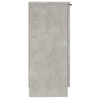 Dressoir 30X30X70 Cm Bewerkt Hout 1 Betongrijs