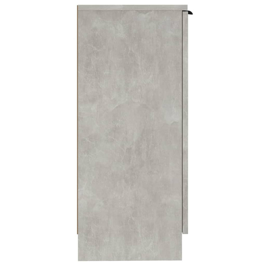 Dressoir 30X30X70 Cm Bewerkt Hout 1 Betongrijs