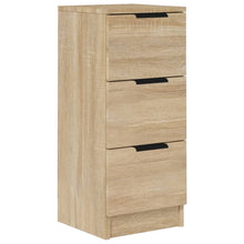Dressoir 30X30X70 Cm Bewerkt Hout Sonoma Eikenkleurig
